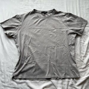 Women’s Robert Barakett Tee in Chalk Sz XL 100% Pima Cotton